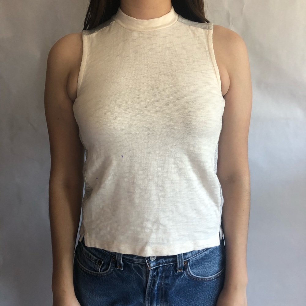 Madewell High Neck Tank